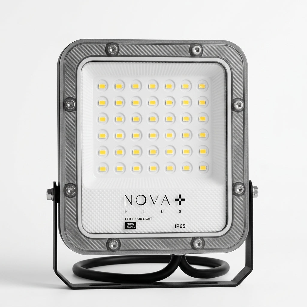 Nova Plus 30W LED Flood Light – IP65 Waterproof