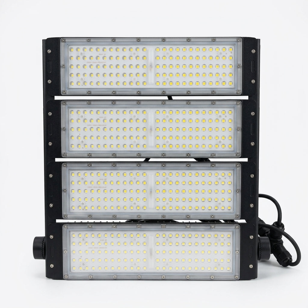 NOVA 400W LED Floodlight – 6500K Modular 4-Panel