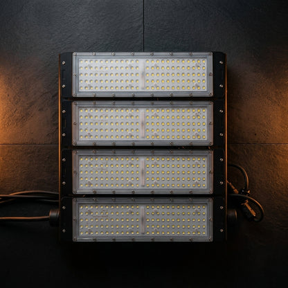 NOVA 400W LED Floodlight – 6500K Modular 4-Panel