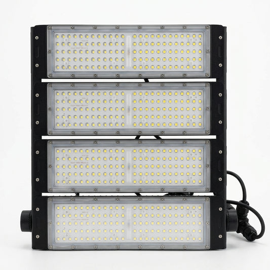 NOVA 400W LED Floodlight – 6500K Modular 4-Panel