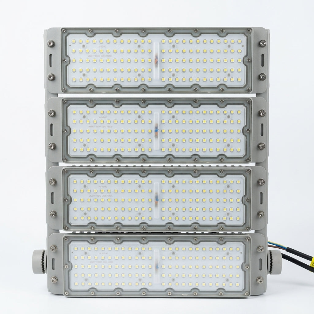 NOVA HighPower 400W LED Light – 4-Module Industrial Floodlight