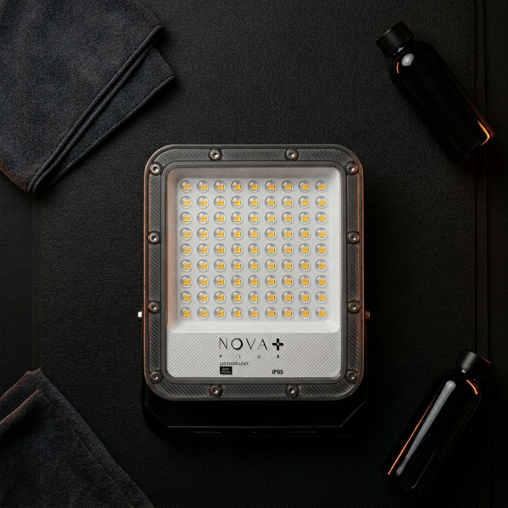 NOVA+ 50W LED Flood Light – IP65 Waterproof Outdoor Security Light
