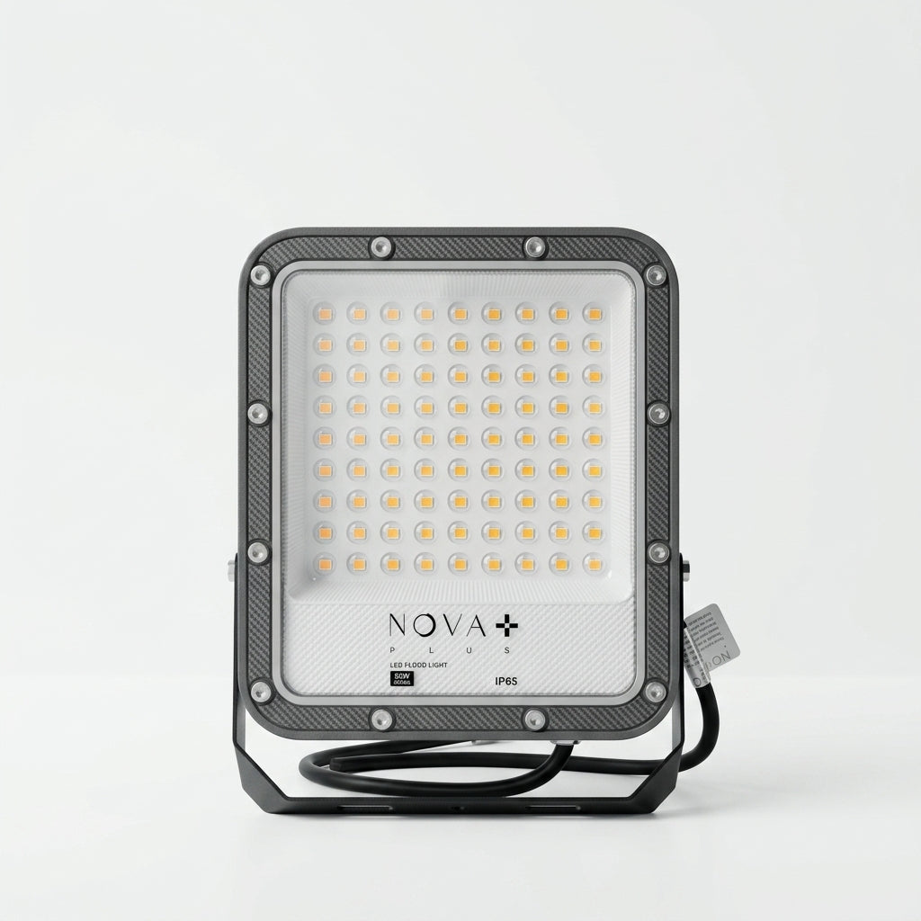 NOVA+ 50W LED Flood Light – IP65 Waterproof Outdoor Security Light