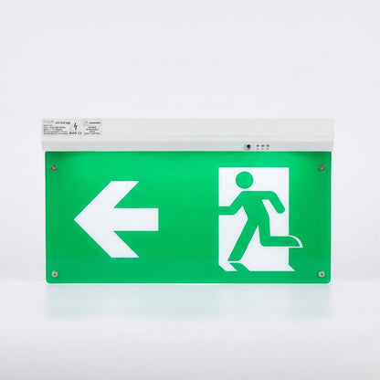 LED Emergency Exit Sign – Left Arrow Rechargeable Safety Light