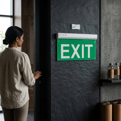 Rechargeable LED EXIT Sign Light – Emergency Safety Indicator