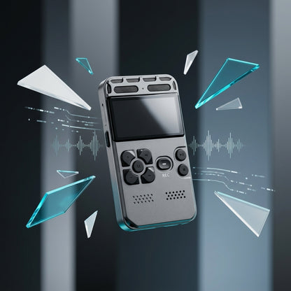 Digital Voice Recorder with Camera & LCD Display — Expandable Storage