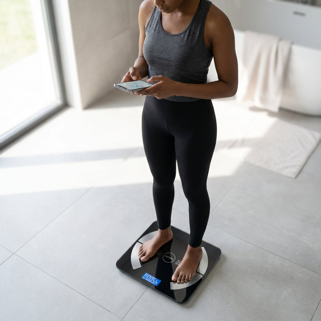 Haley HY-5003 Smart Body Fat Scale – Bluetooth & App Connected