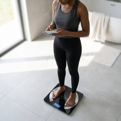 Haley HY-5003 Smart Body Fat Scale – Bluetooth & App Connected
