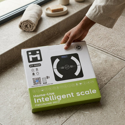 Haley HY-5003 Smart Body Fat Scale – Bluetooth & App Connected
