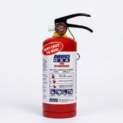 ABRO USA ABC Dry Chemical Fire Extinguisher – 2KG