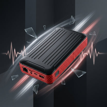5V 2A 6000mAh Car Emergency Starter Power Bank with LED Light