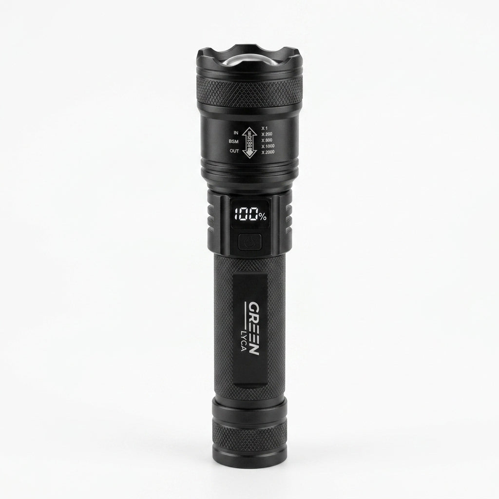 GREEN LYCA Portable Flashlight – Model GL70081