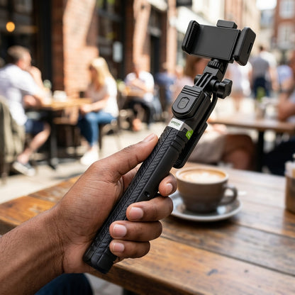GREEN LYCA GL700S8 Wireless Selfie Stick & Tripod – 160cm
